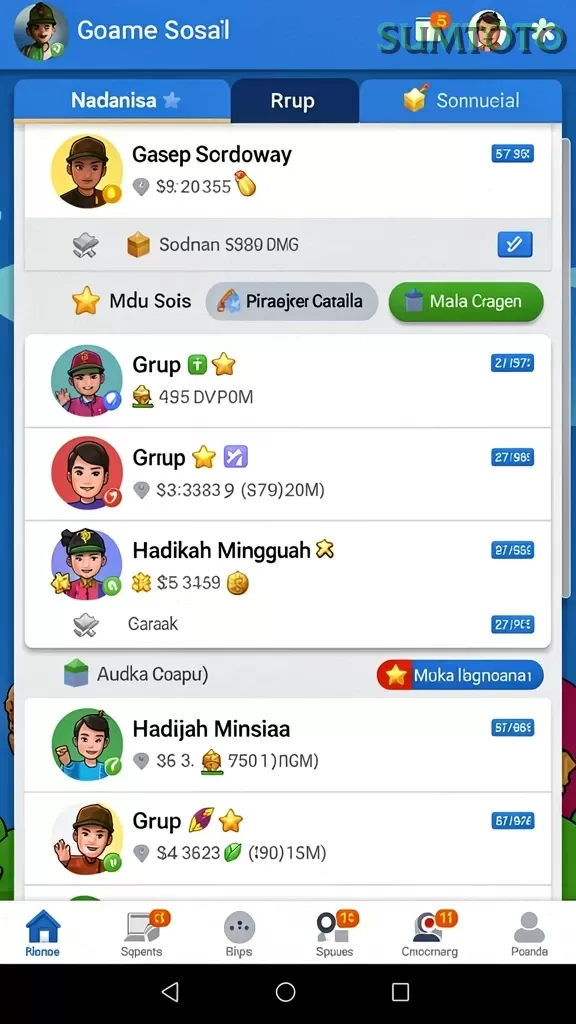 Cuplikan layar BW888 — pengaturan akun
