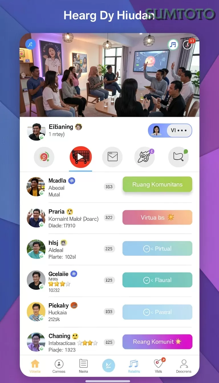 Cuplikan layar BW888 — halaman utama